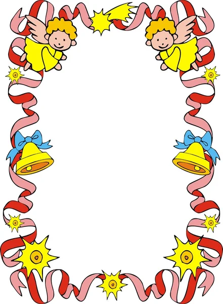 Cadre de Noël — Image vectorielle