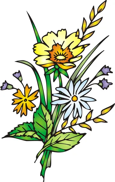 Flor de primavera — Vector de stock