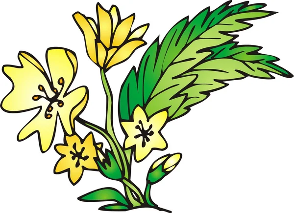 Flor de primavera — Vector de stock