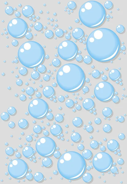 Water bubbles — Stock Vector