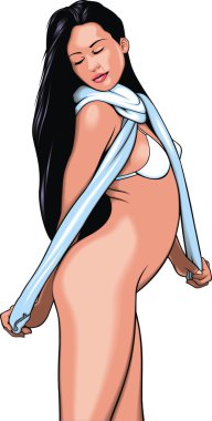 genç kız ve bikini (kadından hayalim)