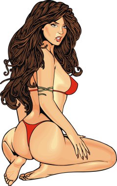 genç kız ve bikini (kadından hayalim)