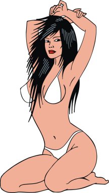 genç kız ve bikini (kadından hayalim)