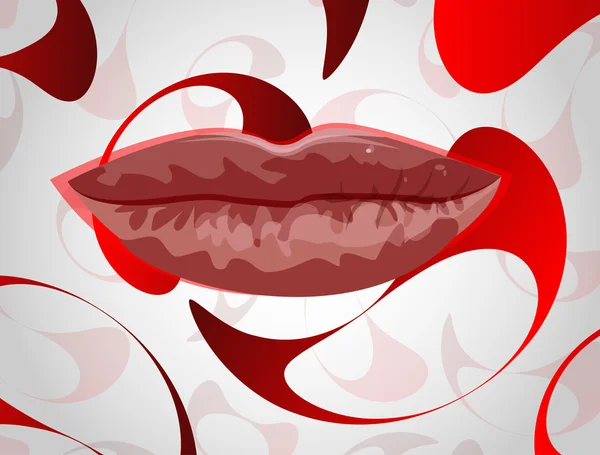 Labios — Vector de stock