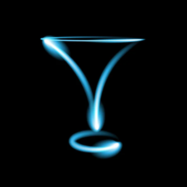 Martini, cocktail, bar, klubb — Stock vektor