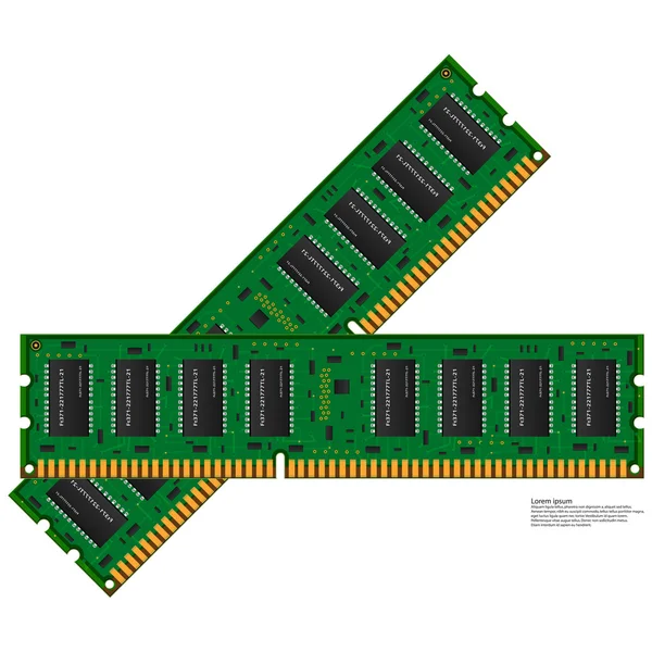 Memoria informática — Archivo Imágenes Vectoriales