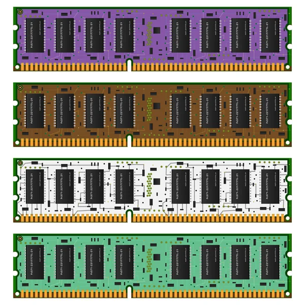 Computerspeicher — Stockvektor