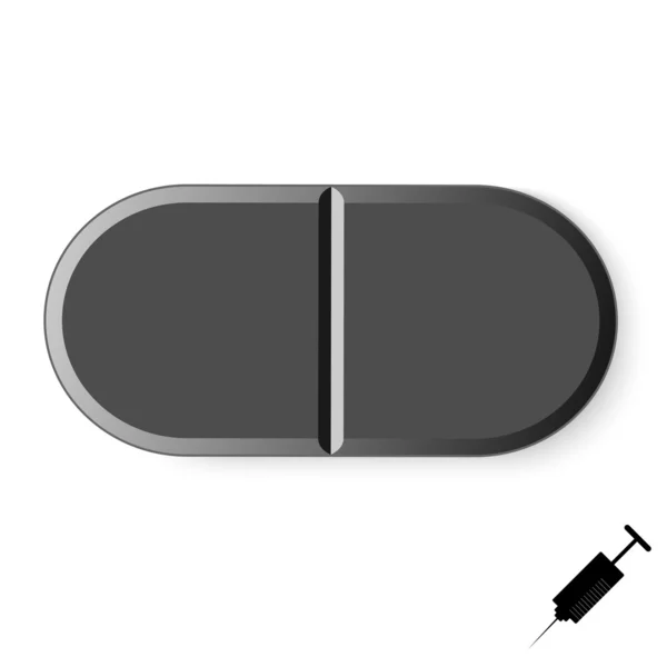 Pill — Stock Vector