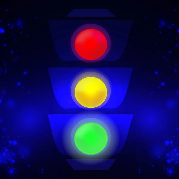 Traffic light — Stock Vector