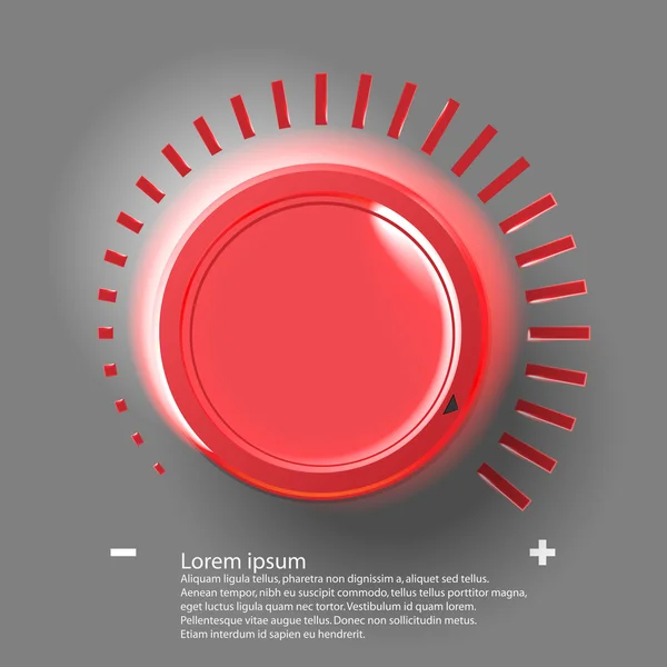 CONTROL DEL VOLUMEN — Archivo Imágenes Vectoriales