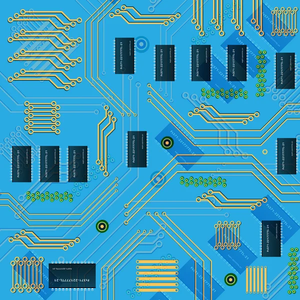 コンピューターのメモリ — ストックベクタ