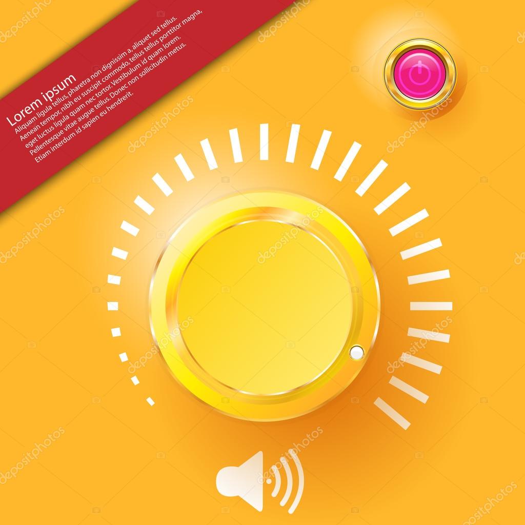 Volume control Stock Vector Image by ©Mertsalovvw 31126387