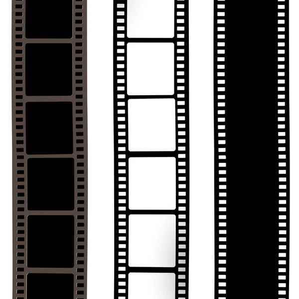 Illustrazione striscia pellicola vettoriale — Vettoriale Stock