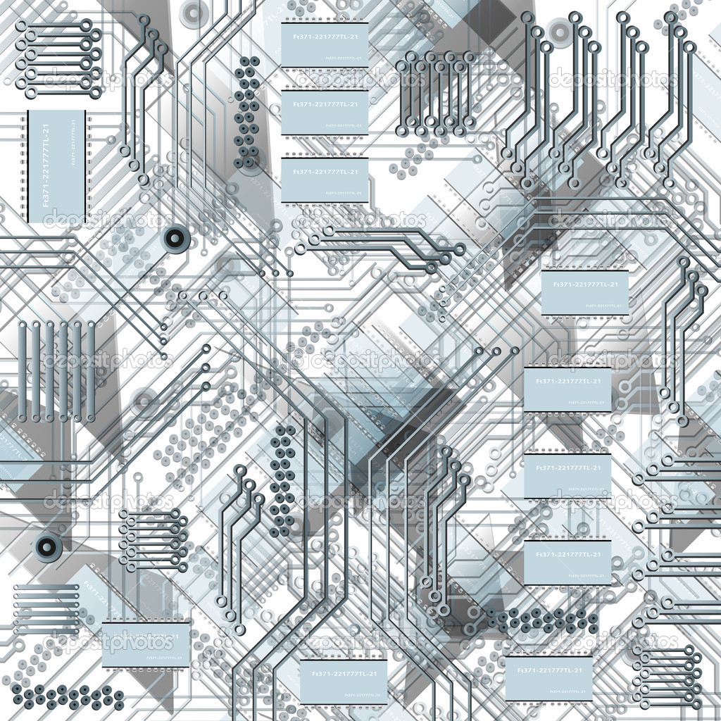 Chip, microcircuit, silicon chip, microchip