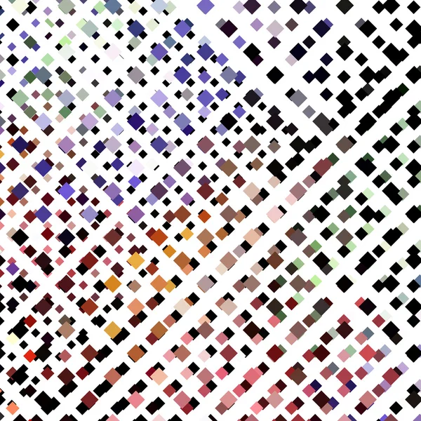 Farbiger Hintergrund von Quadraten — Stockvektor