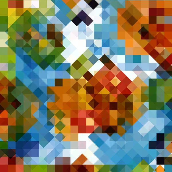 Цветной фон квадратов — стоковый вектор