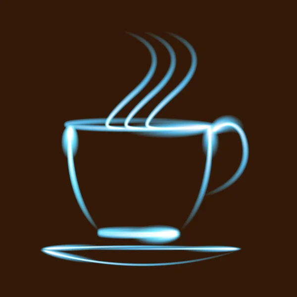 コーヒー カップ — ストックベクタ