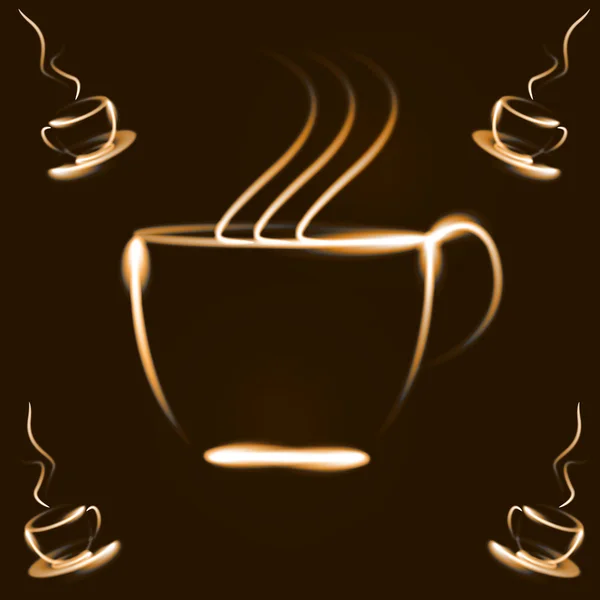 杯咖啡 — 图库矢量图片