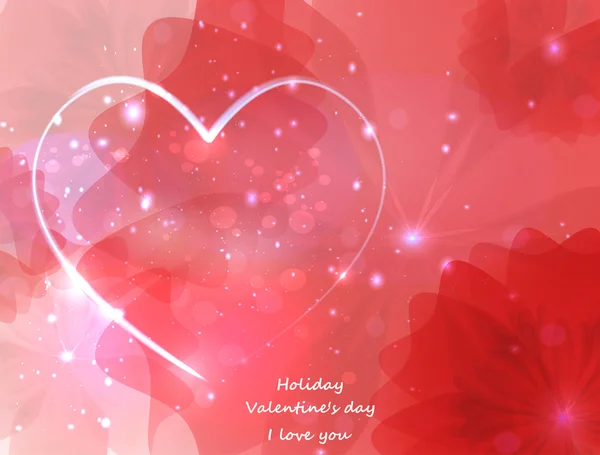 Herz, Valentinstag, Feiertag — Stockvektor