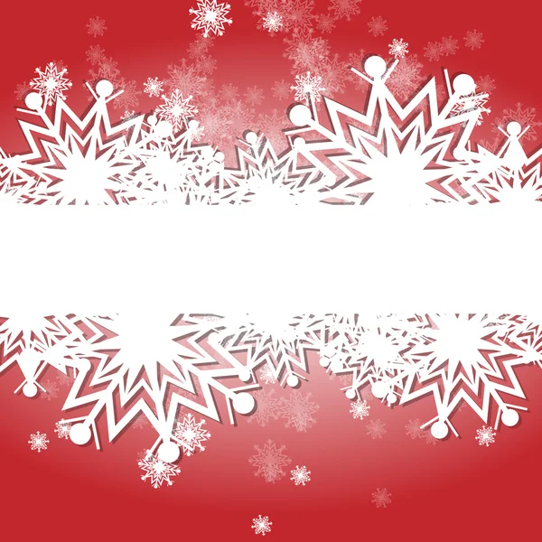 Weihnachtlicher Hintergrund — Stockvektor