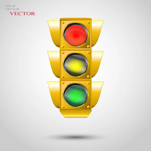 Traffic light — Stock Vector