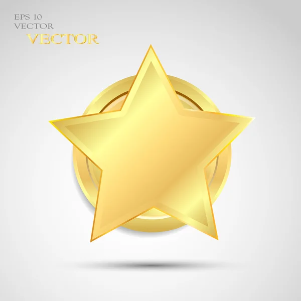 Sheriff-Star — Stockvektor