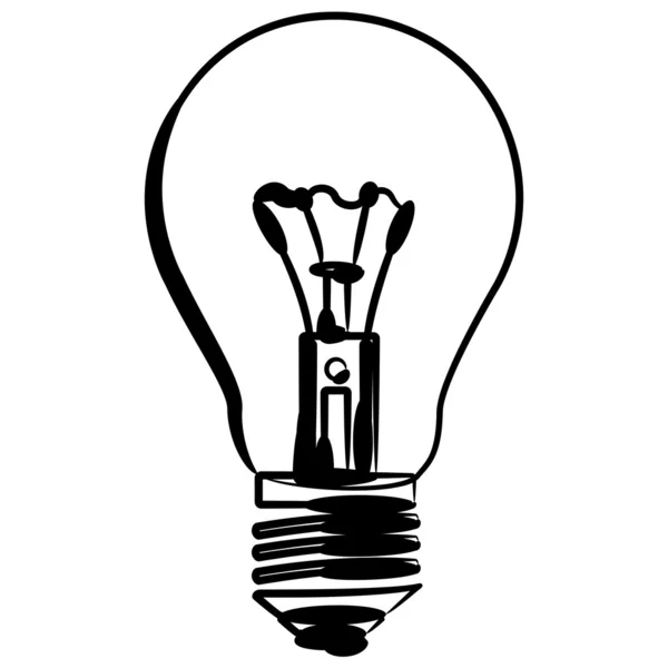 Lightbulb icon — Stock Vector