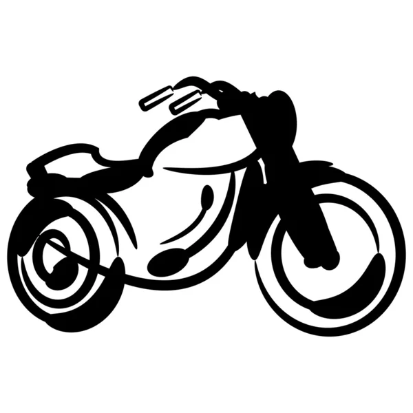 Motocicleta — Vector de stock