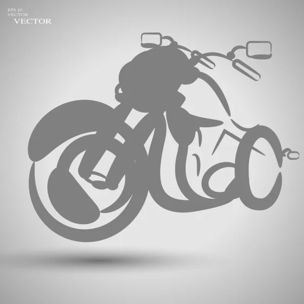 Motocicleta — Vector de stock