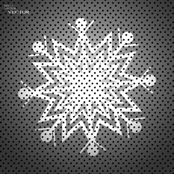 Snowflake — Stock Vector