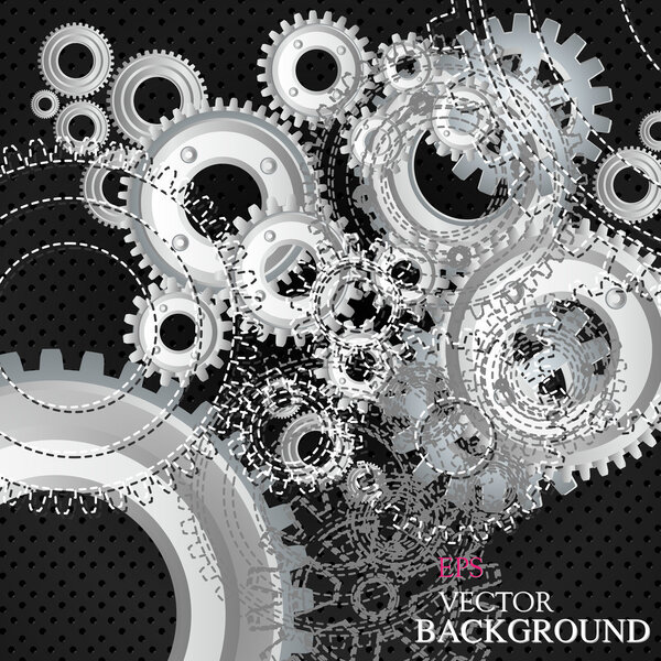 Gears background