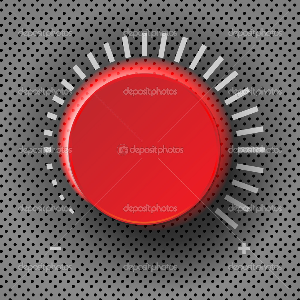 Volume control Stock Vector by ©Mertsalovvw 44196555