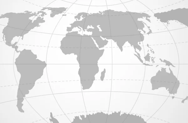 Ilustracja mapy świata — Wektor stockowy