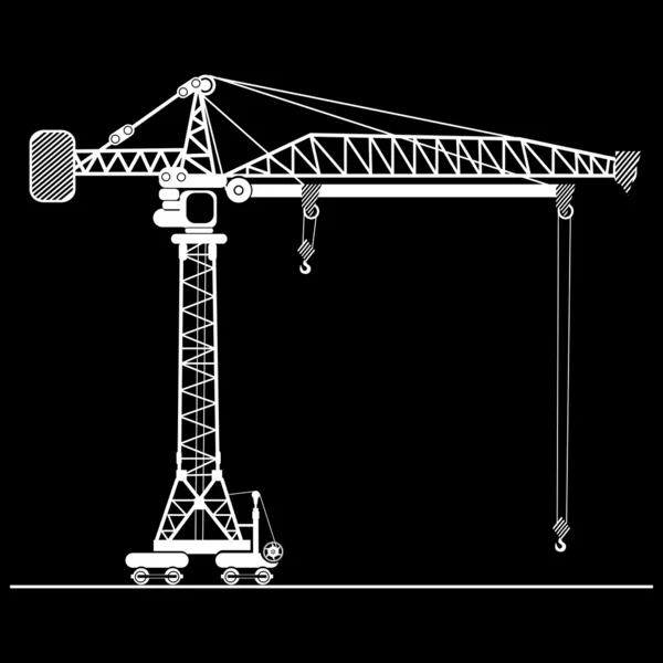 Máquinas para construção — Vetor de Stock