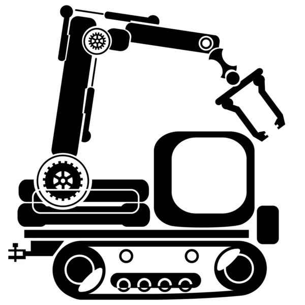 Machines de construction — Image vectorielle