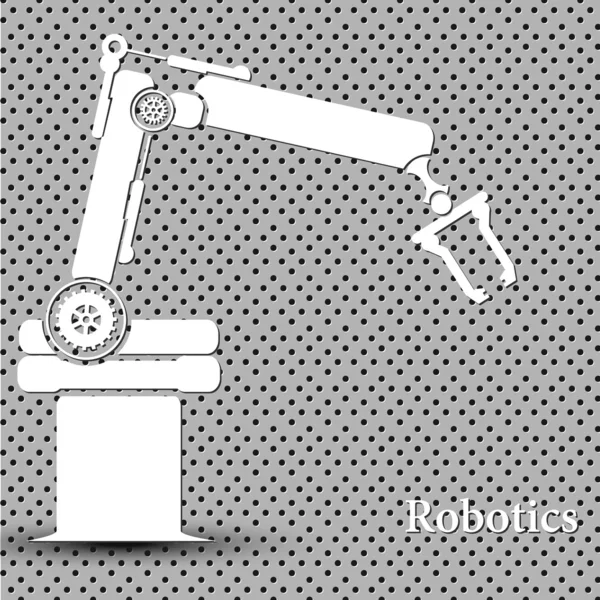 Векторный робот — стоковый вектор