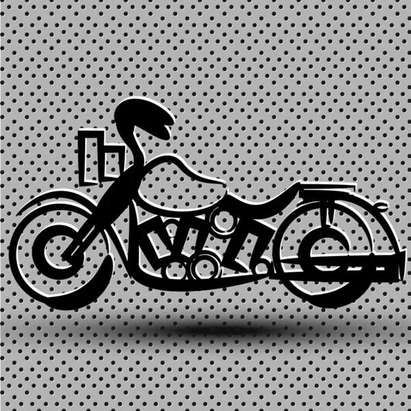 Motocicleta — Archivo Imágenes Vectoriales