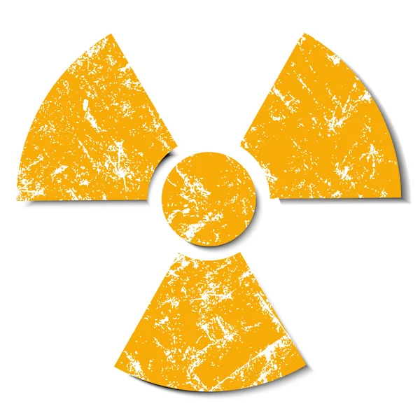 Radiation danger — Stock Vector