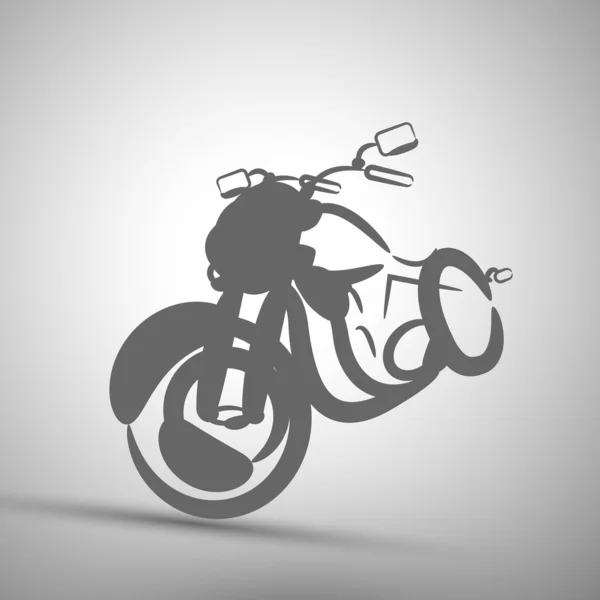 Motocicleta — Vector de stock