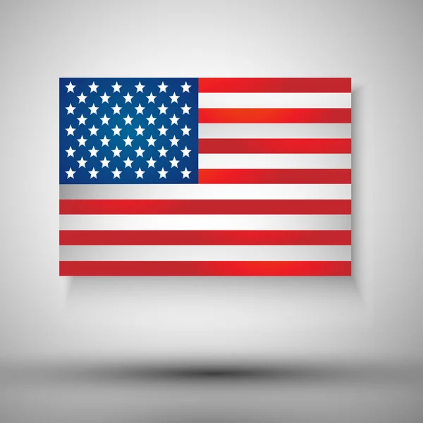 USA flag — Stock Vector