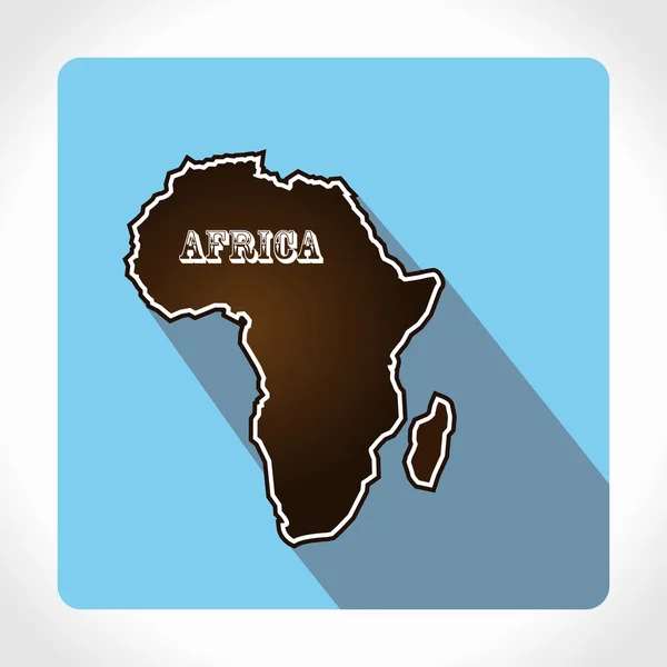 App ícone África — Vetor de Stock