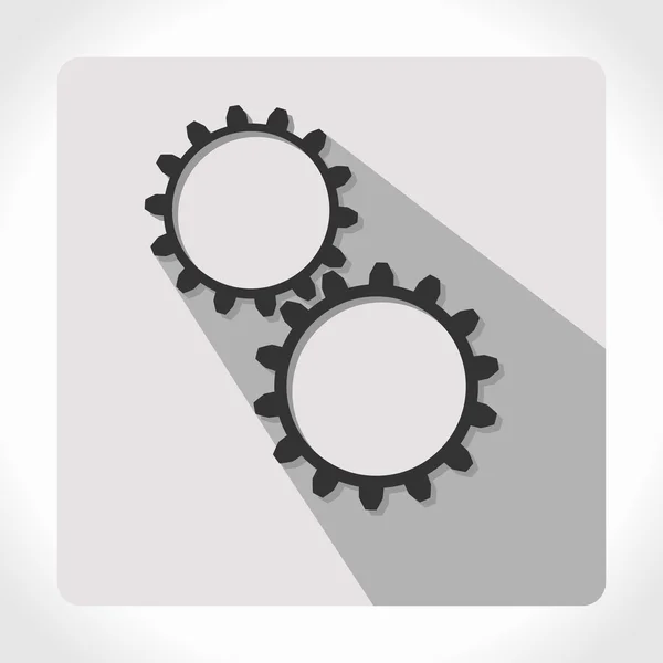 App ikonu ozubenou — Stockový vektor