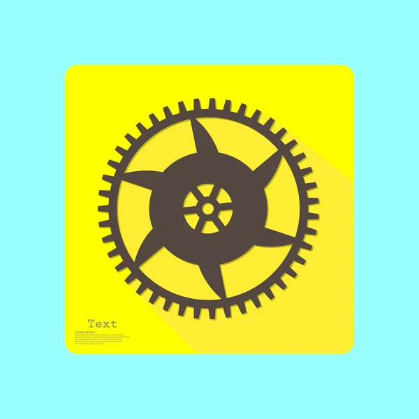 App icon cogwheel — Stock Vector