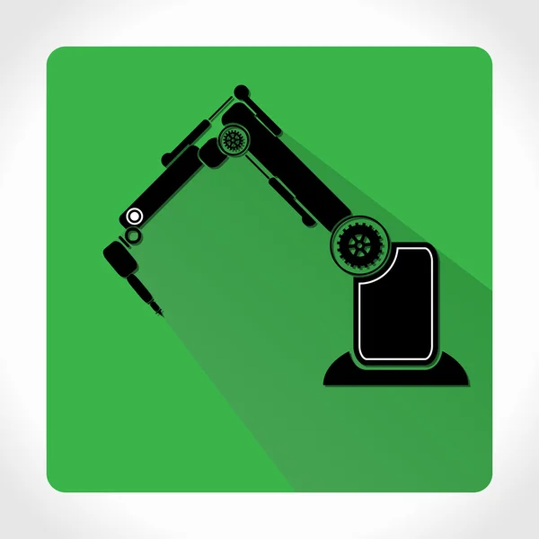 App icon set van bouwmachines. ontwerpelementen voor mobiel en webapplicaties. — Stockvector