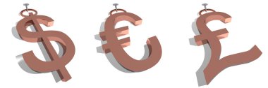 dolar, euro ve pound Etiketler