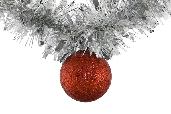 Hanging Christmas Ball — Stock Photo, Image