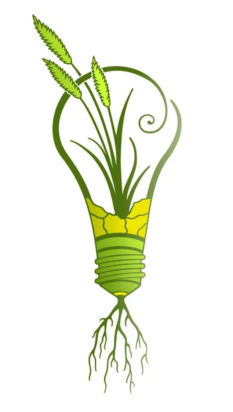 Écologie énergie verte — Image vectorielle