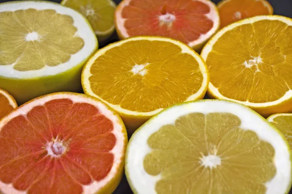 Sliced Tropical Fruits — Stock Photo, Image