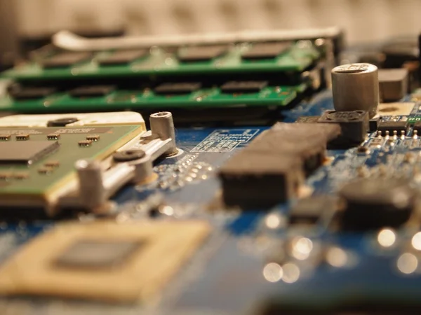 CPU socket motherboard — Stock Photo, Image