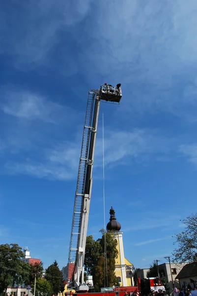 Muestra de bomberos de trabajo — Foto de Stock